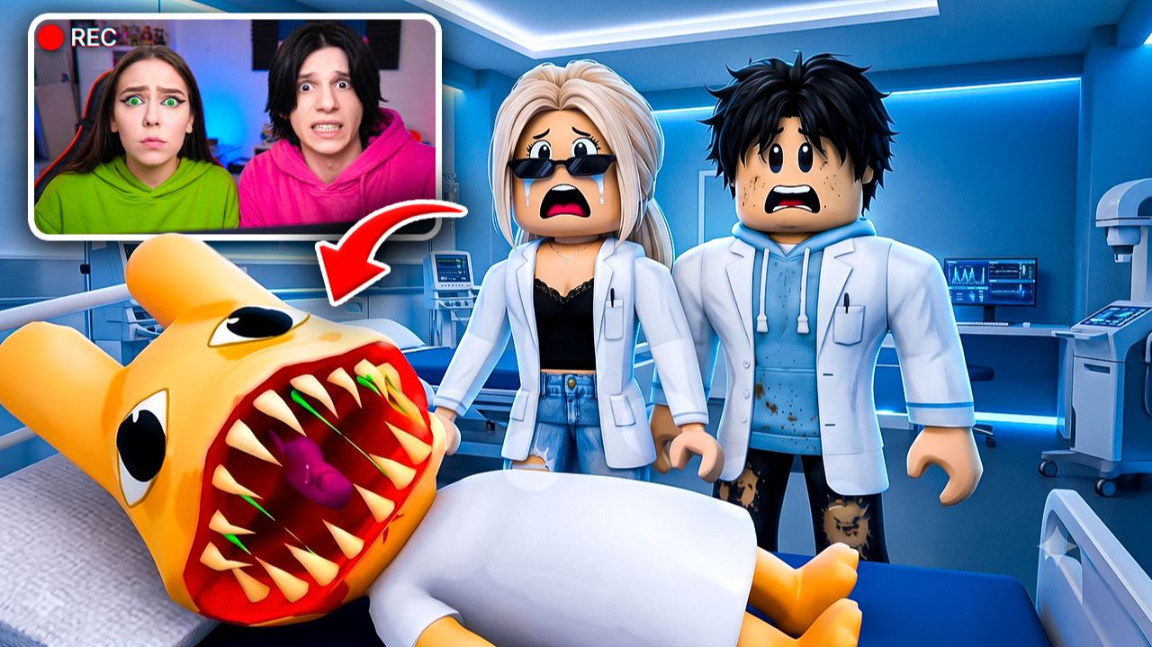 МЫ С КСЮШЕЙ ЛЕЧИМ ЖИВОТНЫХ от АНОМАЛИЙ В ROBLOX! смотреть онлайн