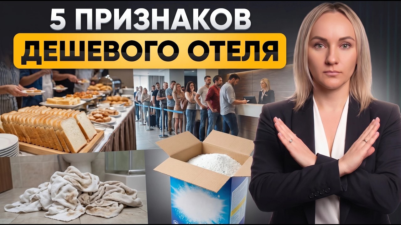 Как на вас экономят отели? Признаки дешевого отеля. смотреть онлайн