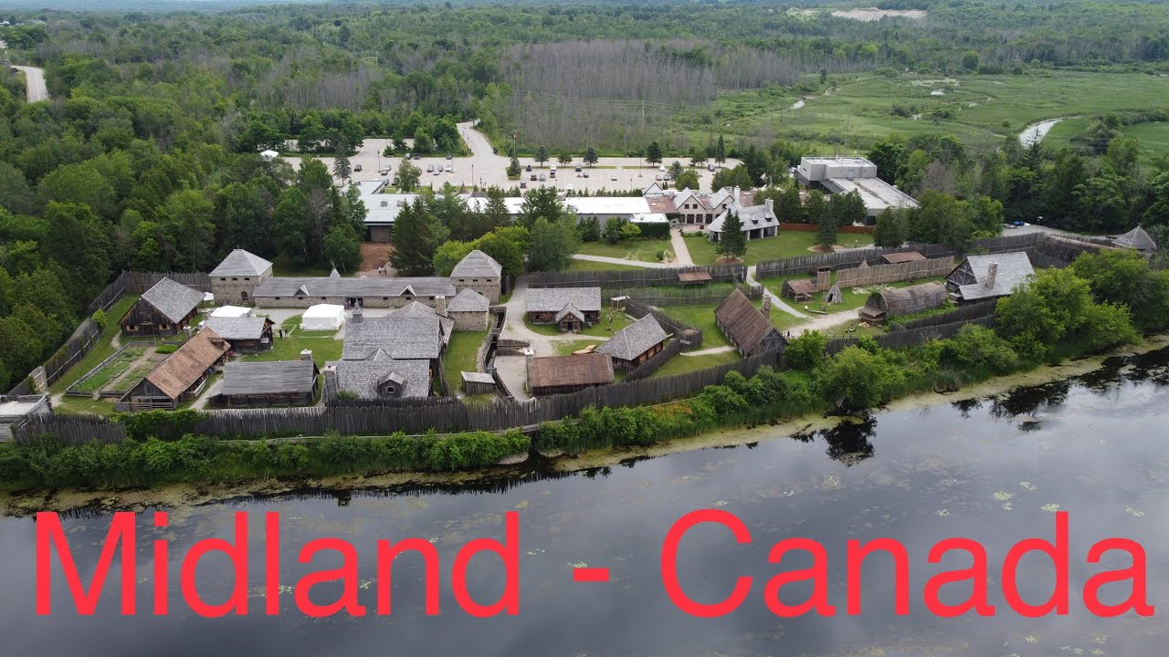 9 - Путешествие, Канада, город Midland, Georgian bay, ремонт автомобиля, достопримечательности 👍 смотреть онлайн