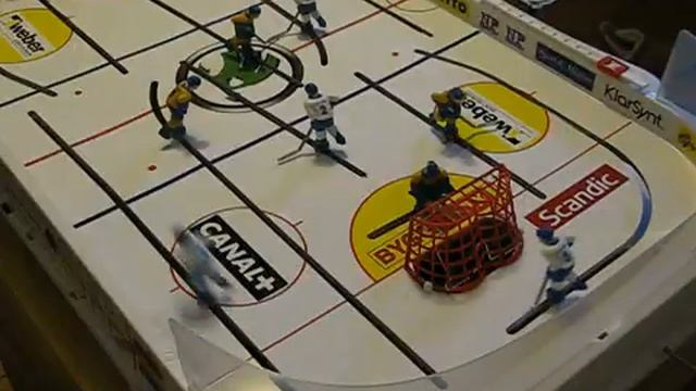Настольный хоккей Stiga PLAY OFF - владение шайбой - часть 3