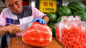 Потрясающий ледяной арбузный который спасает от летней жары