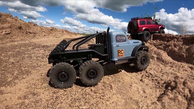 6x6 vs 4x4. Китайские RC внедорожники смотреть онлайн