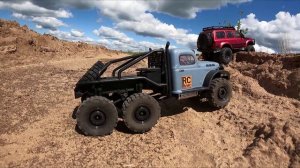 6x6 vs 4x4. Китайские RC внедорожники