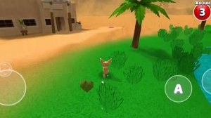 Играю за фенека в Super Bear Adventure