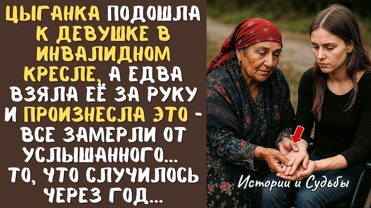 ЦЫГАНКА подошла к девушке в ИНВАЛИДНОМ кресле, а едва взяла её за руку и произнесла ЭТО... смотреть онлайн