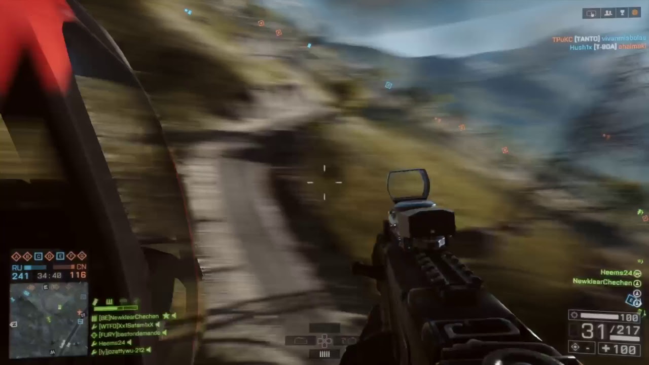 Battlefield 4 with Hori TAC Pro mouse and keyboard on PS4 Pro смотреть онлайн