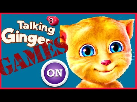 Talking Ginger GAMES ON прохождение игры на Android мод игра Google Play дети играют мультик