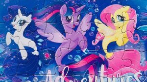 ПОНИ мультики для детей - РУСАЛКИ СОБИРАЕМ ПАЗЛЫ MY LITTLE PONY