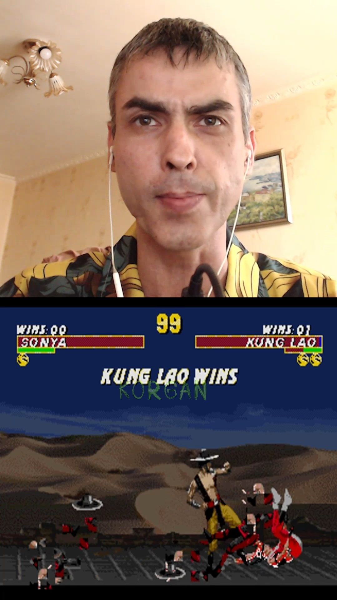 UMK3 Kung Lao крут