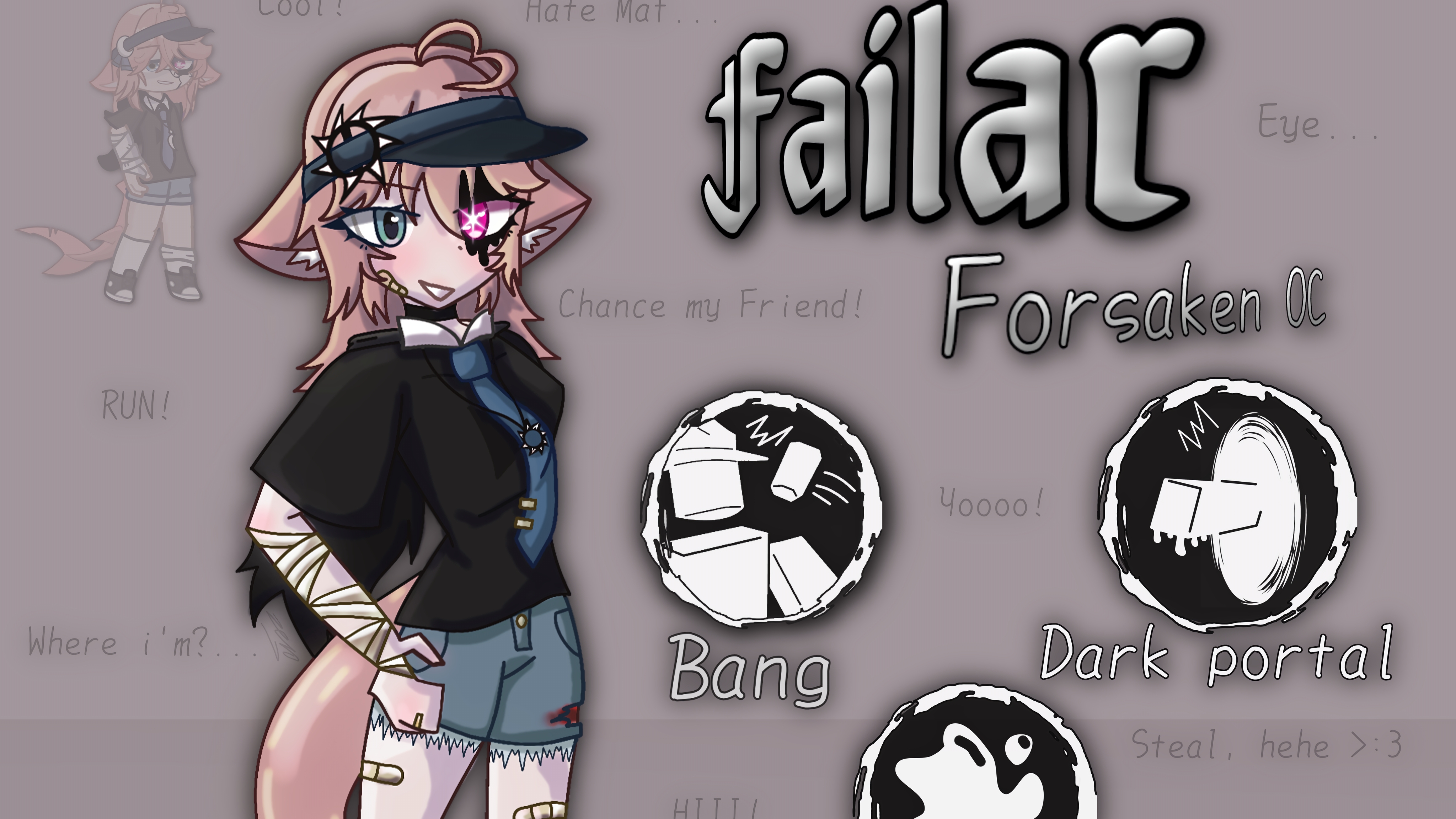 Failare voice acting//Forsaken OC//Art//Fan// Полный артик что на заставке в ВК и ТГК!// ОПИСАНИЕ!!! смотреть онлайн