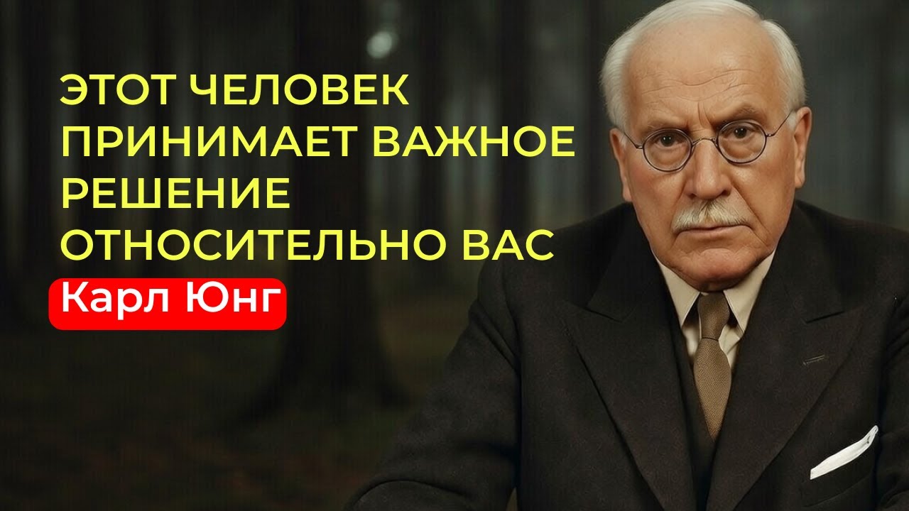 ЭТОТ ЧЕЛОВЕК ПРИНИМАЕТ ВАЖНОЕ РЕШЕНИЕ ОТНОСИТЕЛЬНО ВАС || Карл Юнг смотреть онлайн
