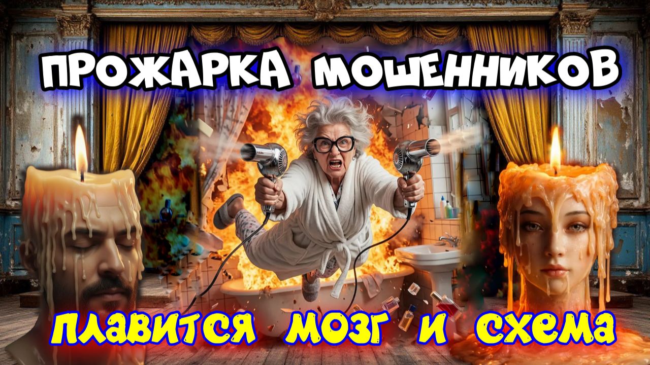🔥 ПРОЖАРКА & СХЕМЫ МОШЕННИКОВ РАСПЛАВИЛИСЬ смотреть онлайн