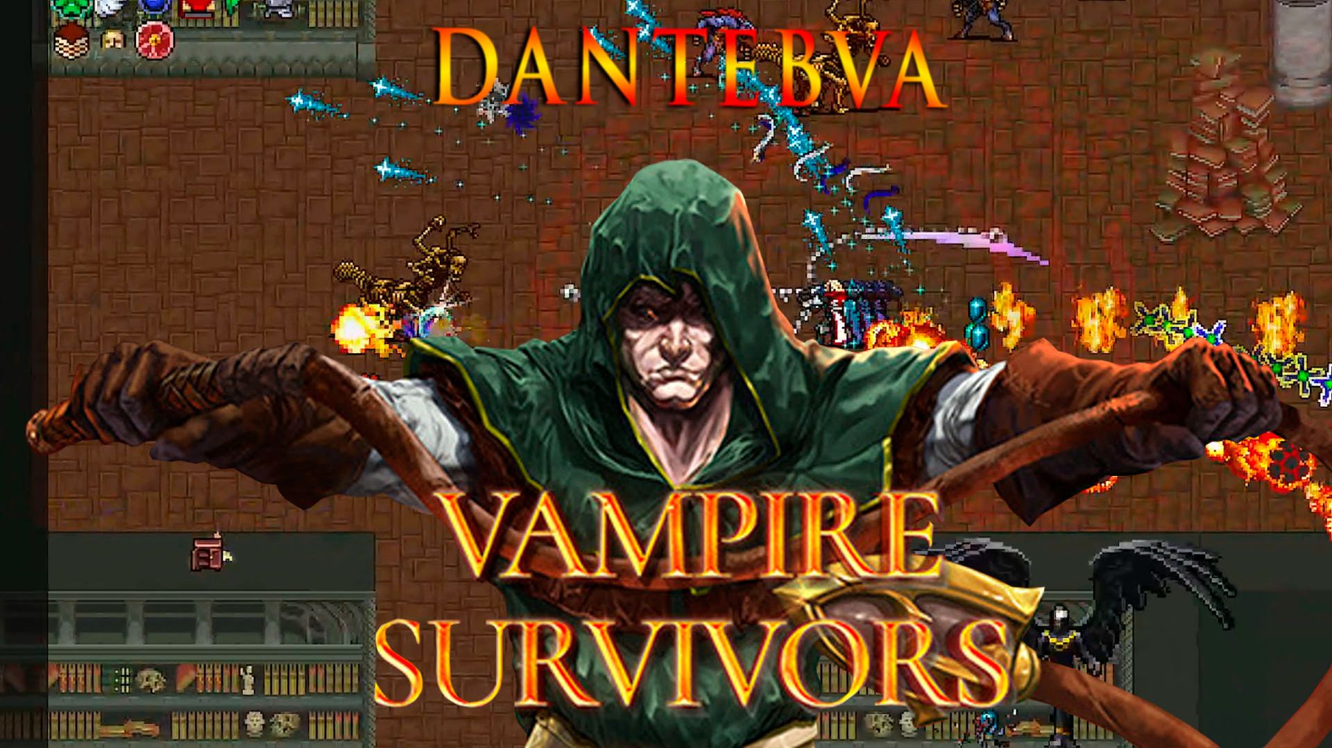 Прохождение Vampire Survivors. Ода Кастлвании, ч.8 #vampiresurvivors смотреть онлайн