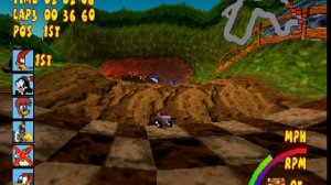 Woody Woodpecker Racing (2000) [PS1]