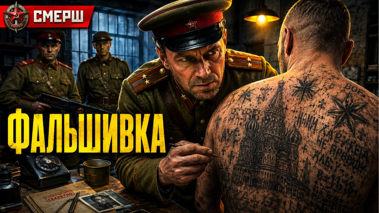 Немцы скопировали воровские наколки. Но не знали ОДНОГО правила