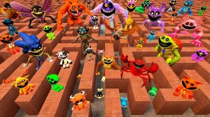 ЗАБЫТЫЕ УЛЫБАЮЩИЕСЯ ЗВЕРИ ПОППИ ПЛЕЙТАЙМ 3 В БОЛЬШОМ ЛАБИРИНТЕ - Smiling Critters Big Maze