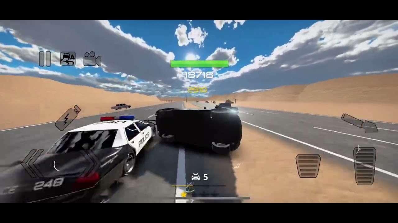 ￼ Гонки от полицейских игра Highway Drifter🚓 смотреть онлайн