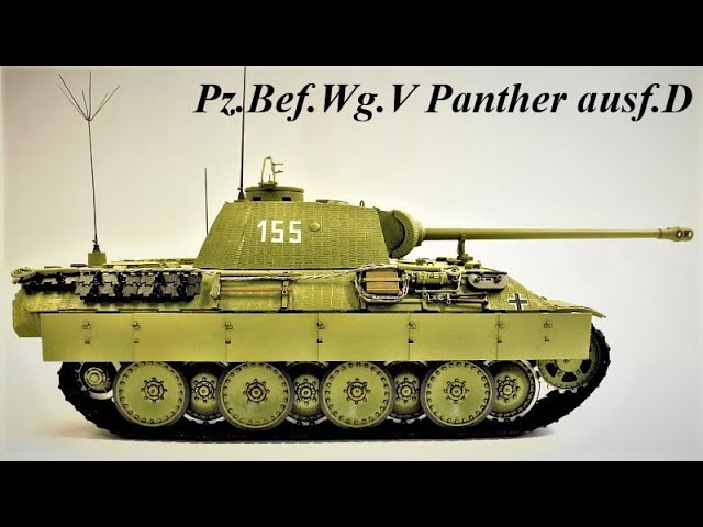 Танк PzKpfw V Panther, Германия, 1942 год смотреть онлайн