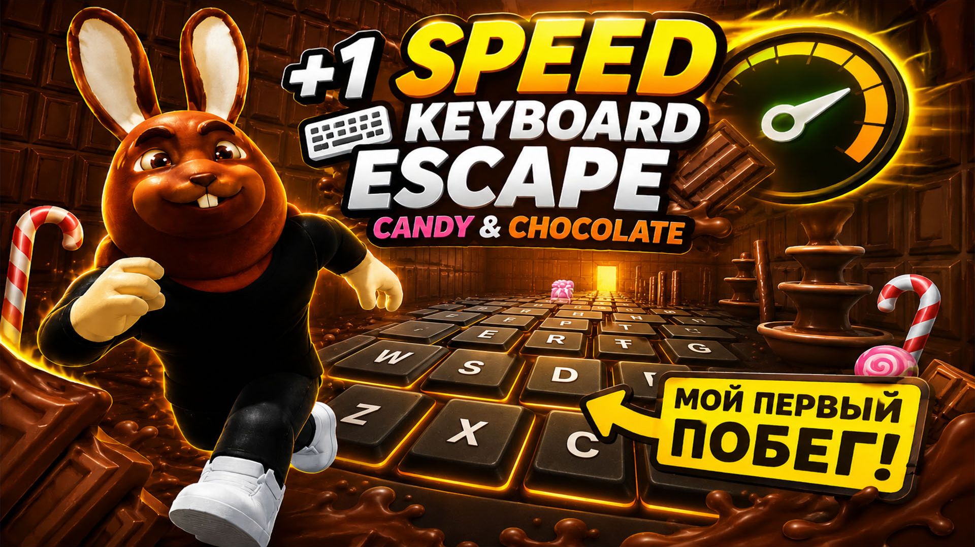 🔥 Я ВПЕРВЫЕ ИГРАЮ в +1 Speed Keyboard Escape! 😱 Смогу ли я сбежать? смотреть онлайн