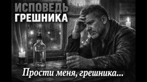ИСПОВЕДЬ ГРЕШНИКА… Эта песня тронет душу | Прости меня, грешника