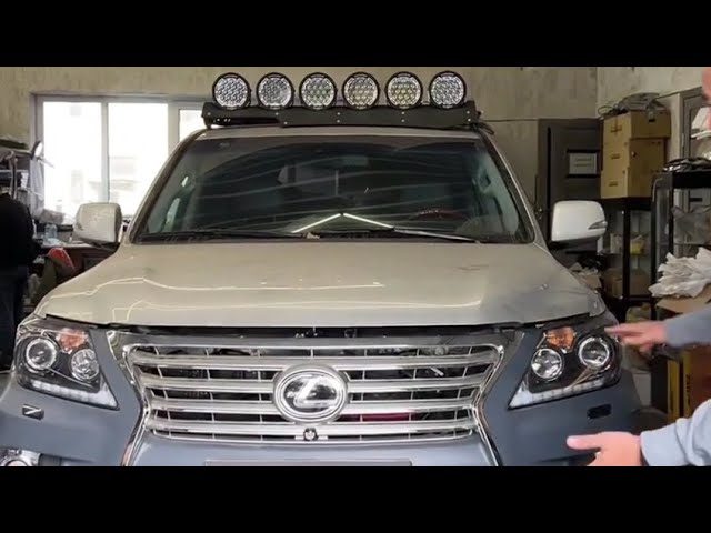 НЕТУ СЛОВ! В ШОКЕ! LEXUS LX570 OFF - ROAD. КРУТОЙ ПРОЕКТ смотреть онлайн