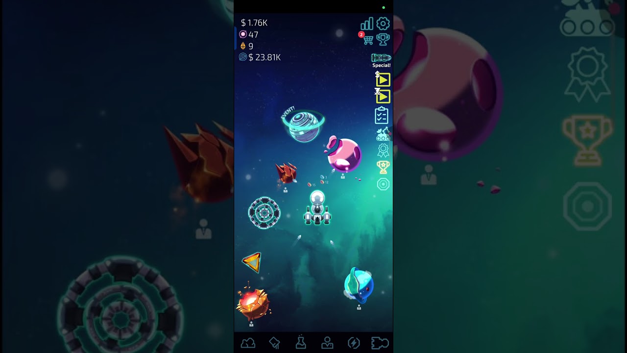 Idle Planet Miner. Сделал ценный престиж, улучшился и добрался до довольно хорошего прогресса. смотреть онлайн
