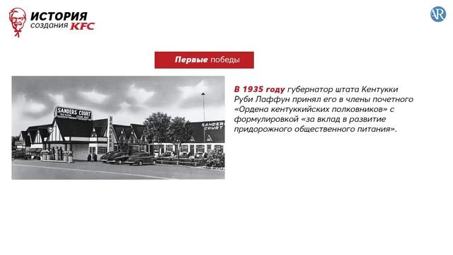 История создания KFC. Пять шагов до миллиона долларов. Полковник Сандерс
