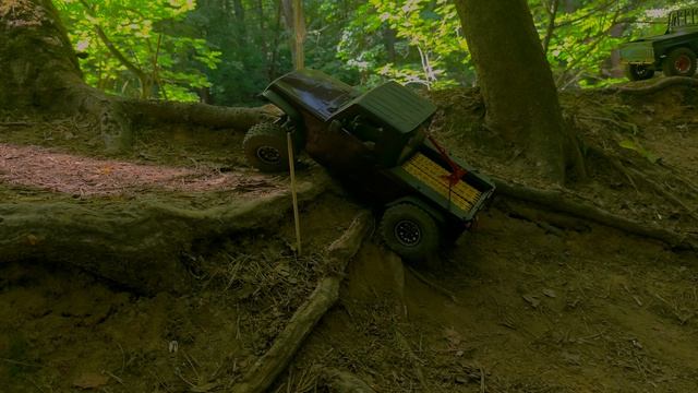 Vanquish VS4-10 Chevy K10,RC4WD Defender D90, Meus JEEP JK катаем по корням в Битце, 06 июня 2026
