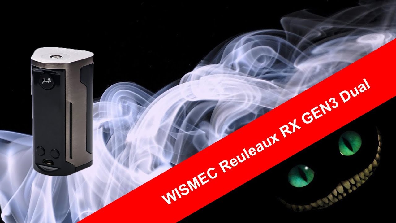 WISMEC Reuleaux RX GEN3 Dual обзор. Мод манюня смотреть онлайн