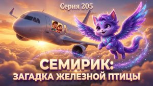 ЗАГАДКА ЖЕЛЕЗНОЙ ПТИЦЫ СЕРИЯ 205 СЕМИРИК