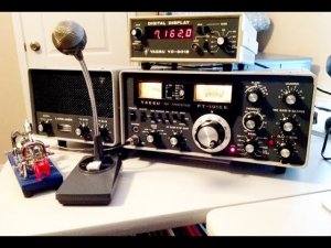Мифы о полуволновом повторителе.  Трансивер Icom 730, вполне рабочий вариант.