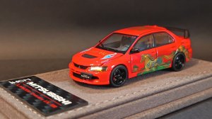 Mitsubishi LANCER Evolution IX GSR от фирмы IHCM в масштабе 1:64 (Full открывашка!)