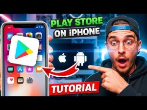 Как скачать Google Play Store на  iPhone