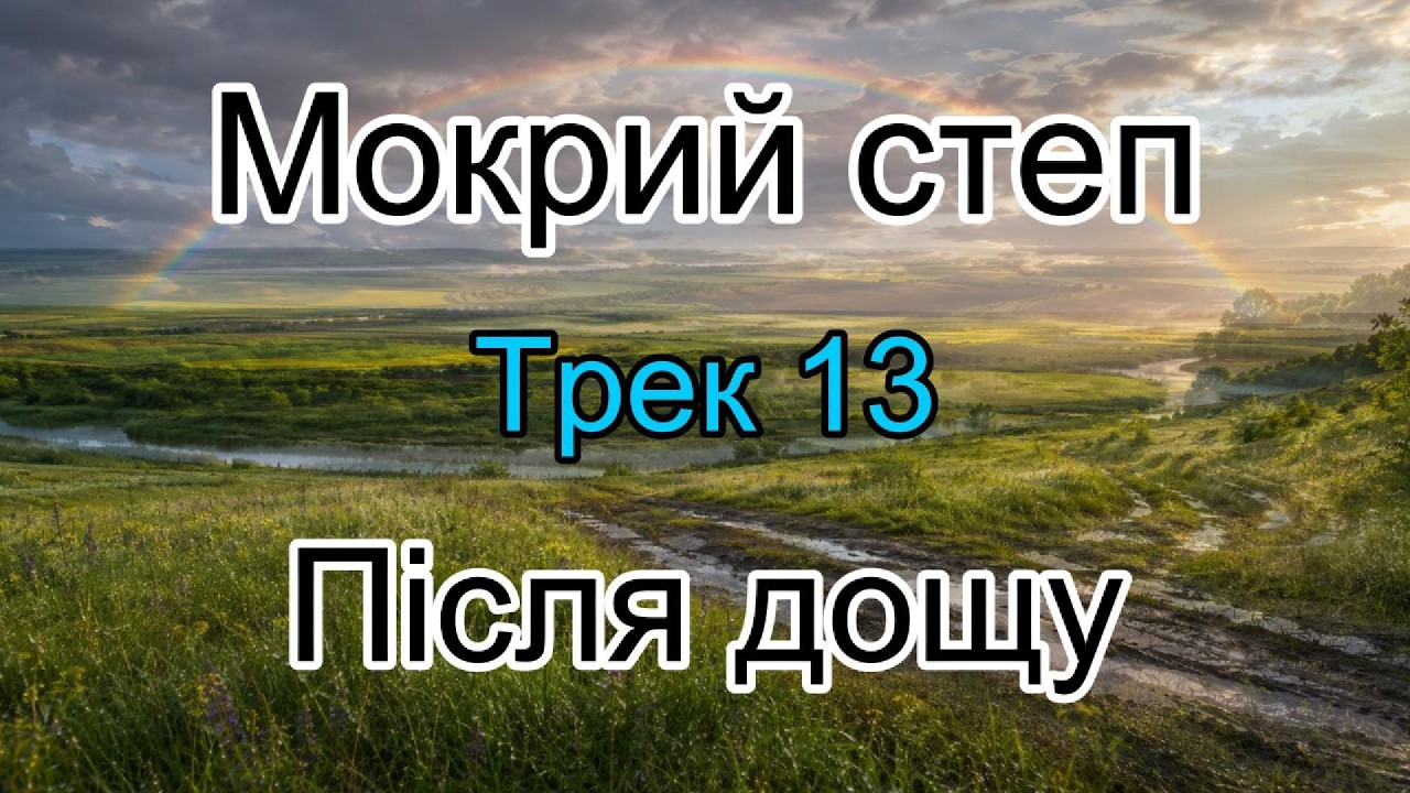 Трек 13 Мокрий степ - Після дощу смотреть онлайн