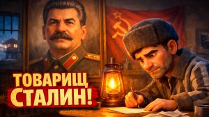 « ТОВАРИЩ СТАЛИН!» Мультфильм по песне Юза Алешковского в исполнении В.С.Высоцкого