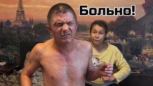 Сломал все рёбра! Безумный Паша пострадал, Иришка Чики Пики пытается помочь ему
