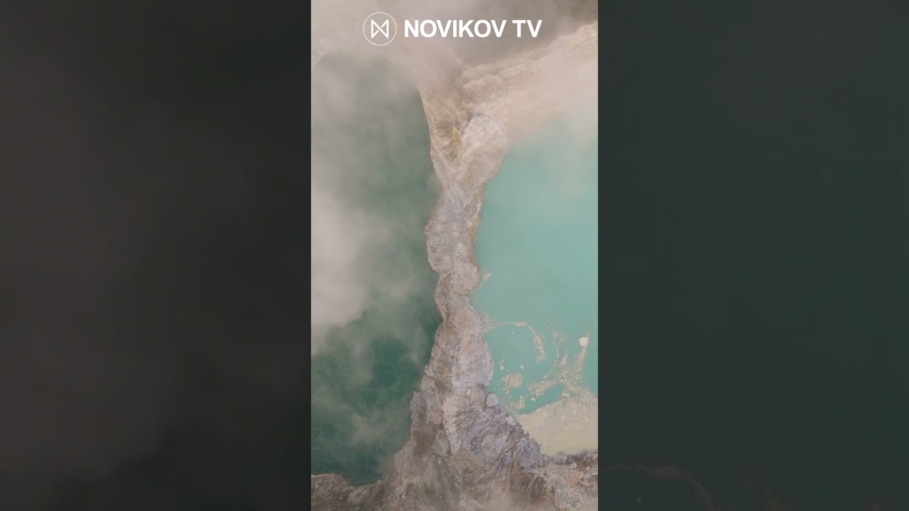 🌋 Вулканические озёра. Удивительные водоёмы на вершинах #природа #путешествие #вулкан #volcano смотреть онлайн