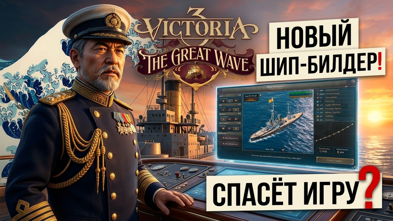 The Great Wave это новое обновление которое спасёт Victoria 3? смотреть онлайн