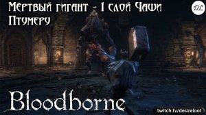 Мёртвый гигант на 1 слое Чаши Птумеру | Нарезка | #bloodborne #soulslike