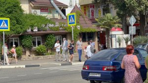 Лазаревское Сочи прогулка по городу. Очень жарко. Наступило ЛЕТО. +29 тепла. 10.06.23