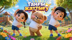 Жаттыгу жасау балаларга | Балаларға арналған әндер | Казакша мультфильм | Сергиту сати | Алтын бала
