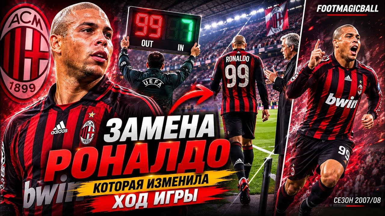 Замена Роналдо, которая изменила ход игры смотреть онлайн