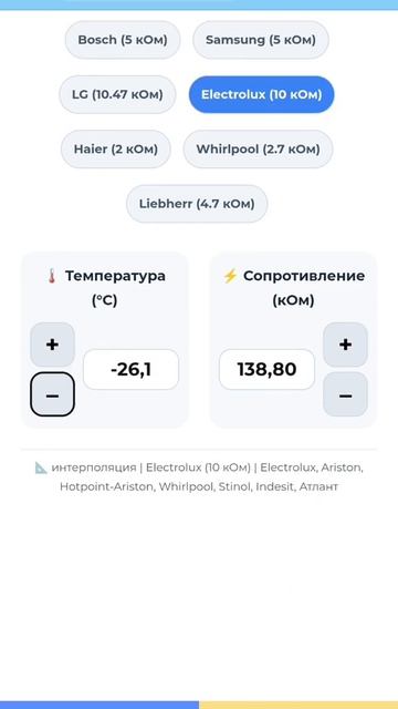 Секретный калькулятор мастера по холодильникам 🛠️