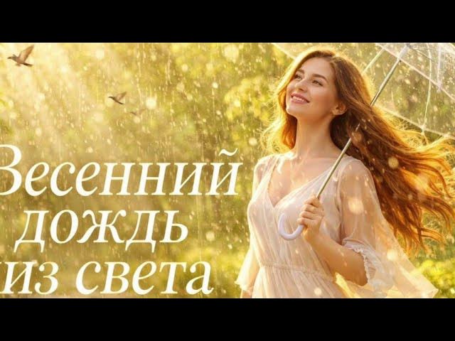 Весенний дождь из света 🌦️ Весёлая весенняя песня о солнце и радости | Новая эстрадная песня смотреть онлайн