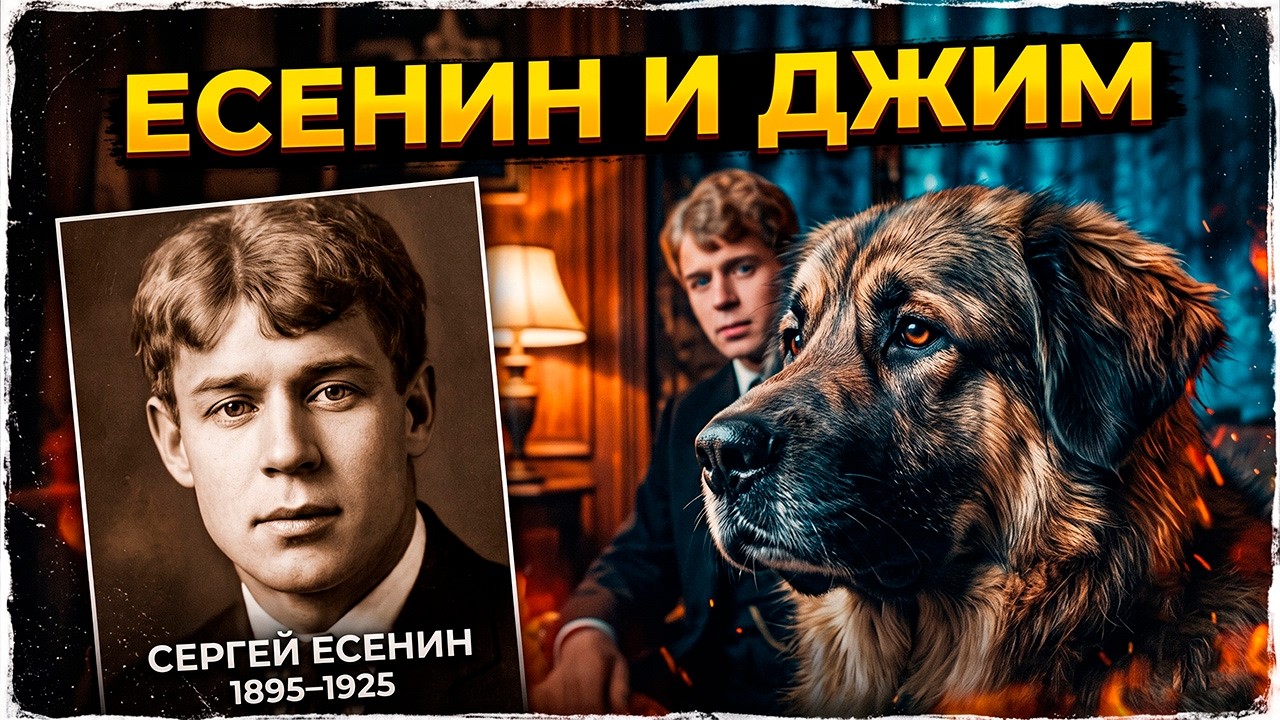 Дай, Джим, на счастье лапу мне — Есенин | Кавер / Клип смотреть онлайн