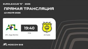 AFL26. Euroleague «E». Day 8. AFL Joga Bonito - Armada