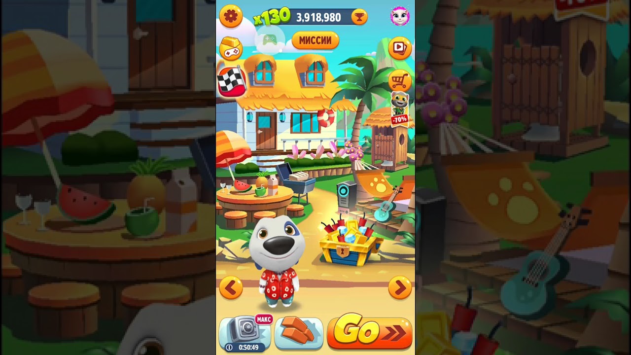 Talking tom Gold Run 186-я часть смотреть онлайн