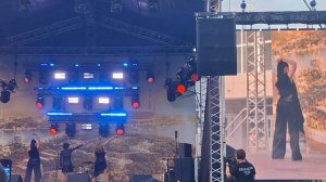 Концерт в День поселкп/ приехали группы из Екатеринбурга и Москвы.