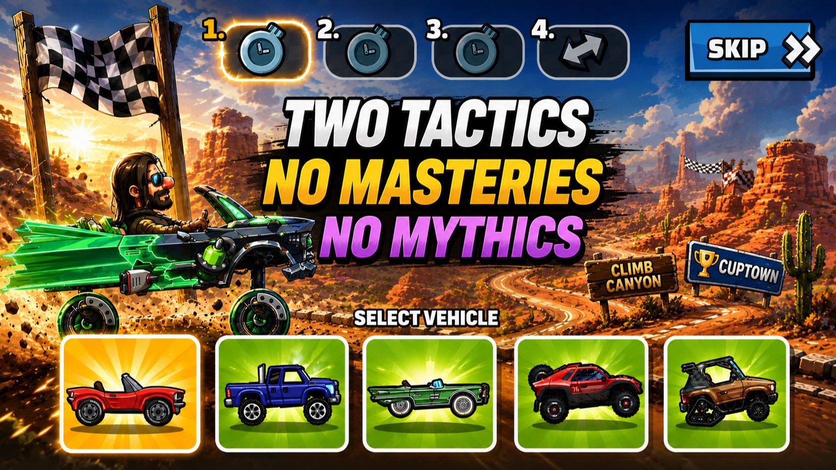 💪 NO MASTERIES NO MYTHICS 💪 (For Those About To Drive) - Hill Climb Racing 2 смотреть онлайн