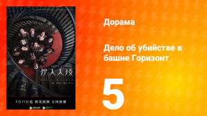 Дело об убийстве в башне Горизонт 5 серия